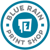 Blue Rain Print Shop