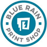 Blue Rain Print Shop